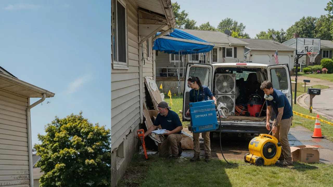 Ceiling Leak Cleanup in Indian River, MI near me