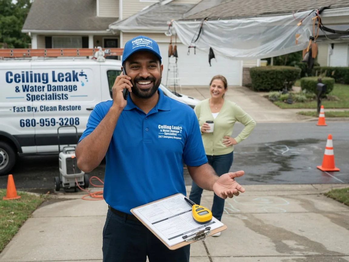 Ceiling Leak Cleanup Indian River, MI FAQs